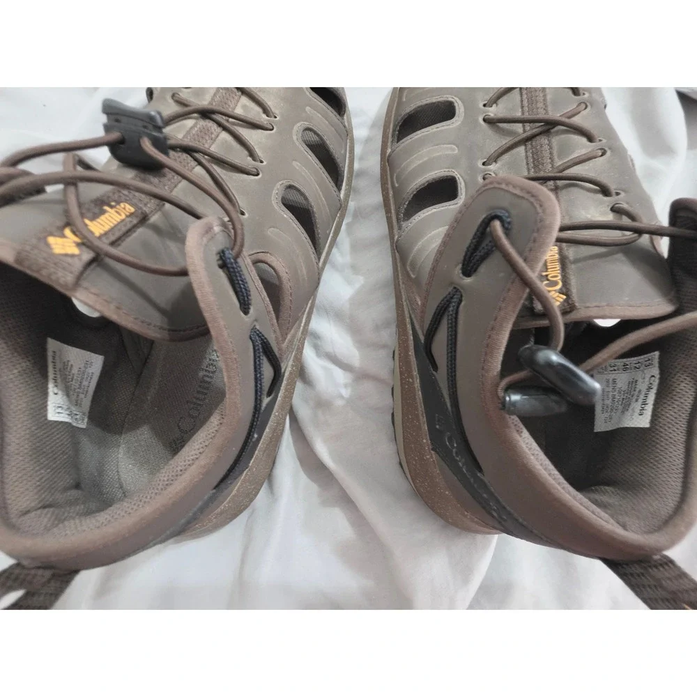 Columbia Trailstorm Hiker Fisherman Sandals Mens 13 Brown BM0290-231